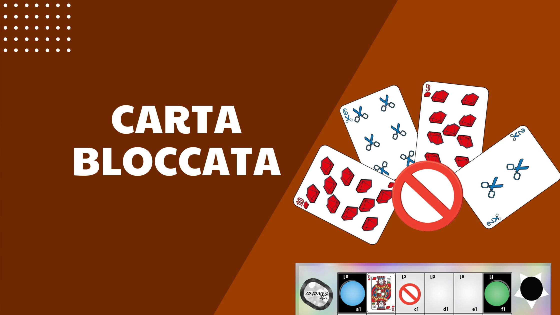 Tattica della carta bloccata in Skemino