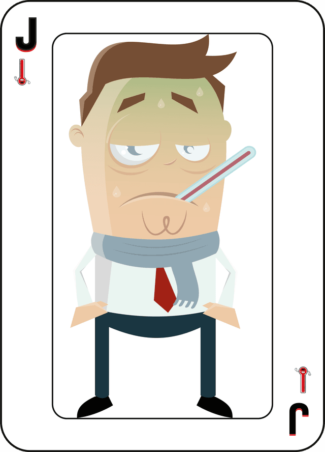 Salus Card Game - carta Malato