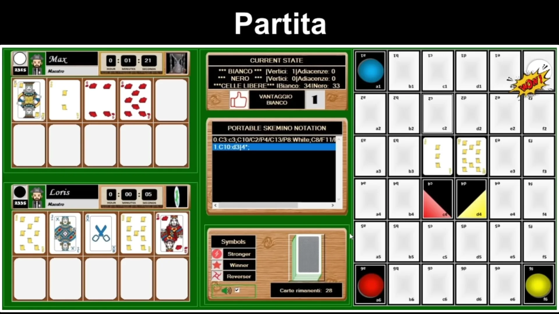 Bianco piazza C10 in d3